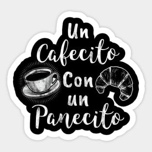 Un Cafecito Con Un Panecito Gift Sticker